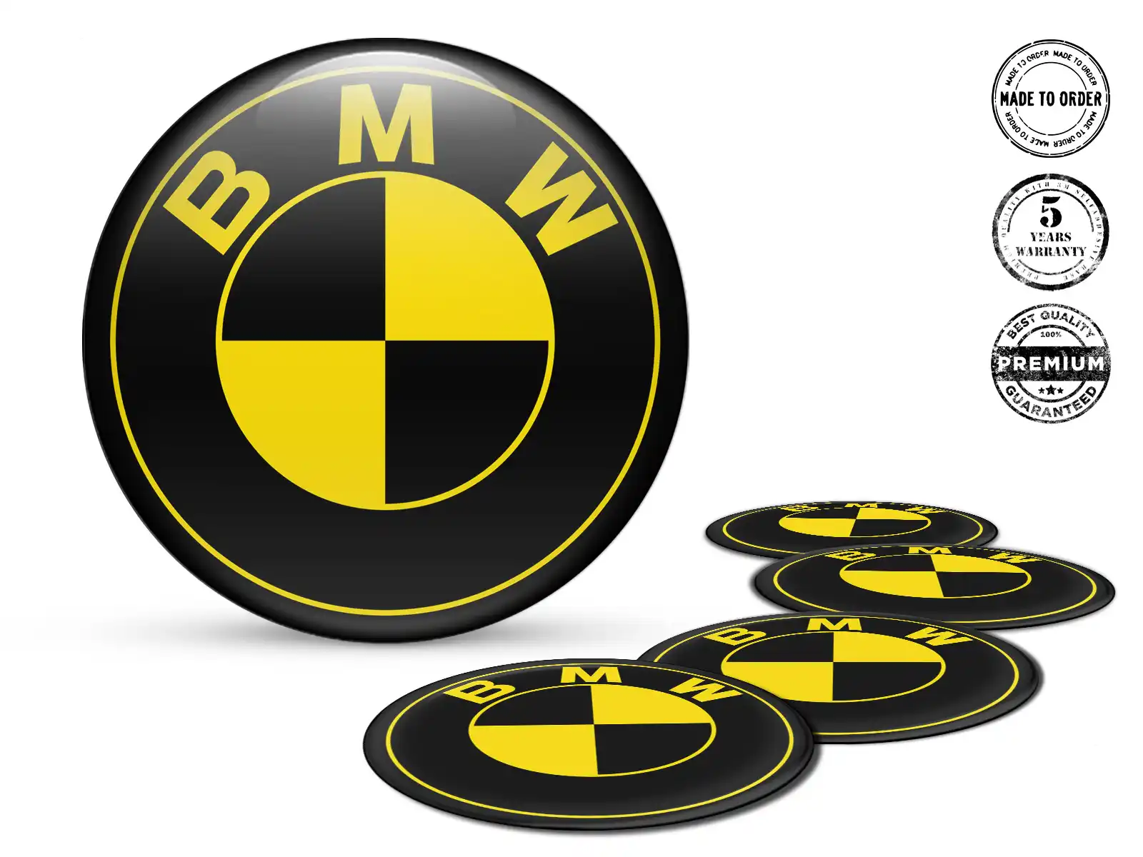 BMW Epoxy-Dome Sticker Hochwertig Quantum Nexus